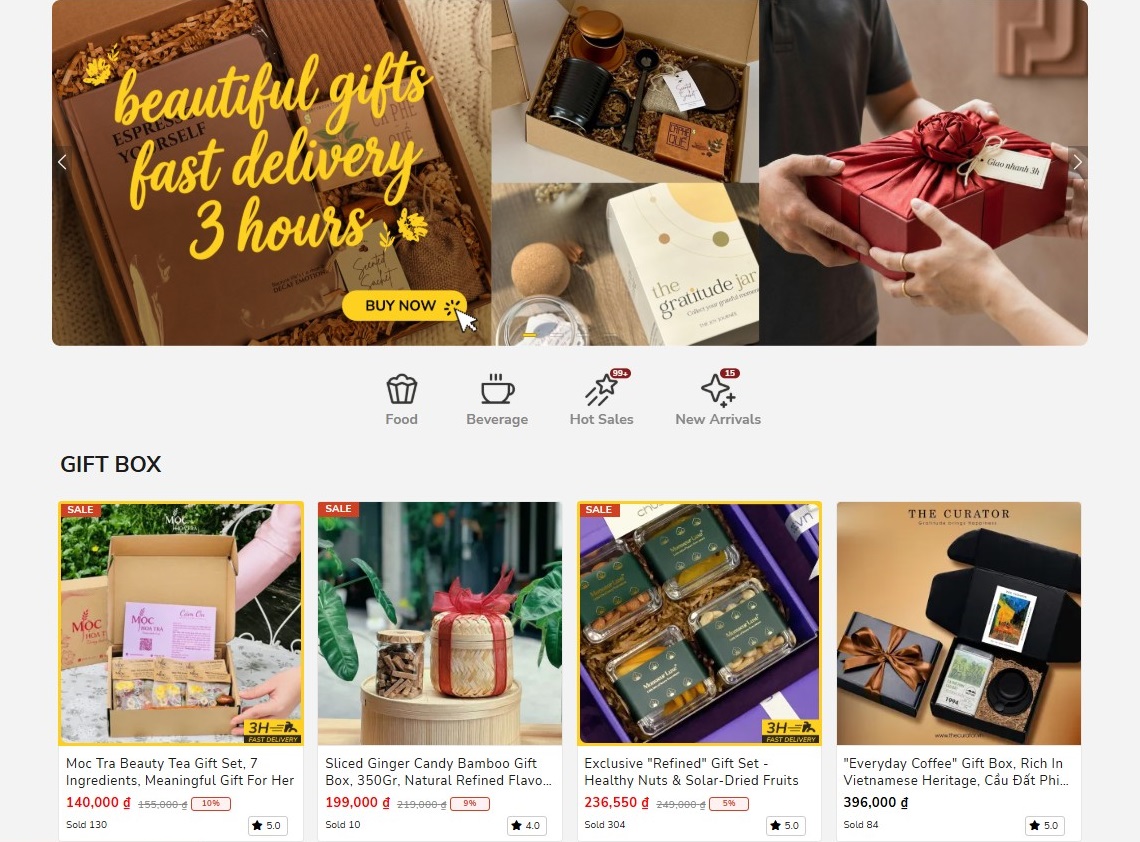 Chus.vn Multi-Vendor Marketplace